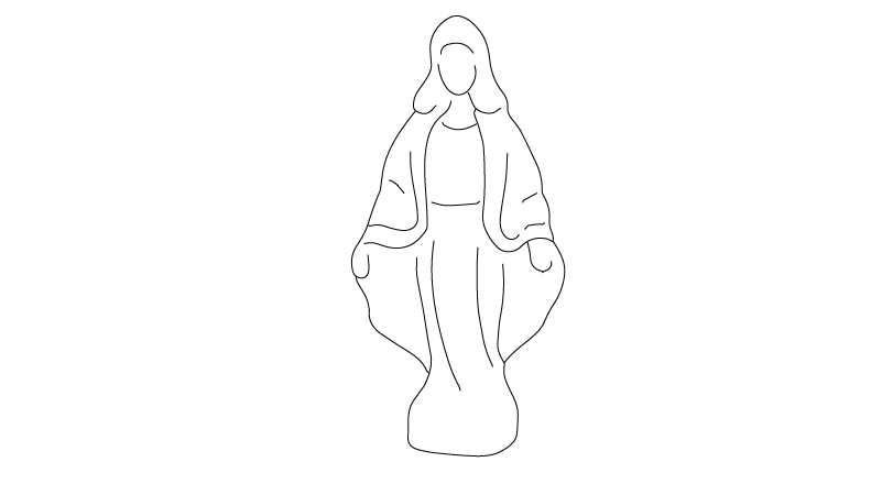 TYPE C. 성모 마리아 상